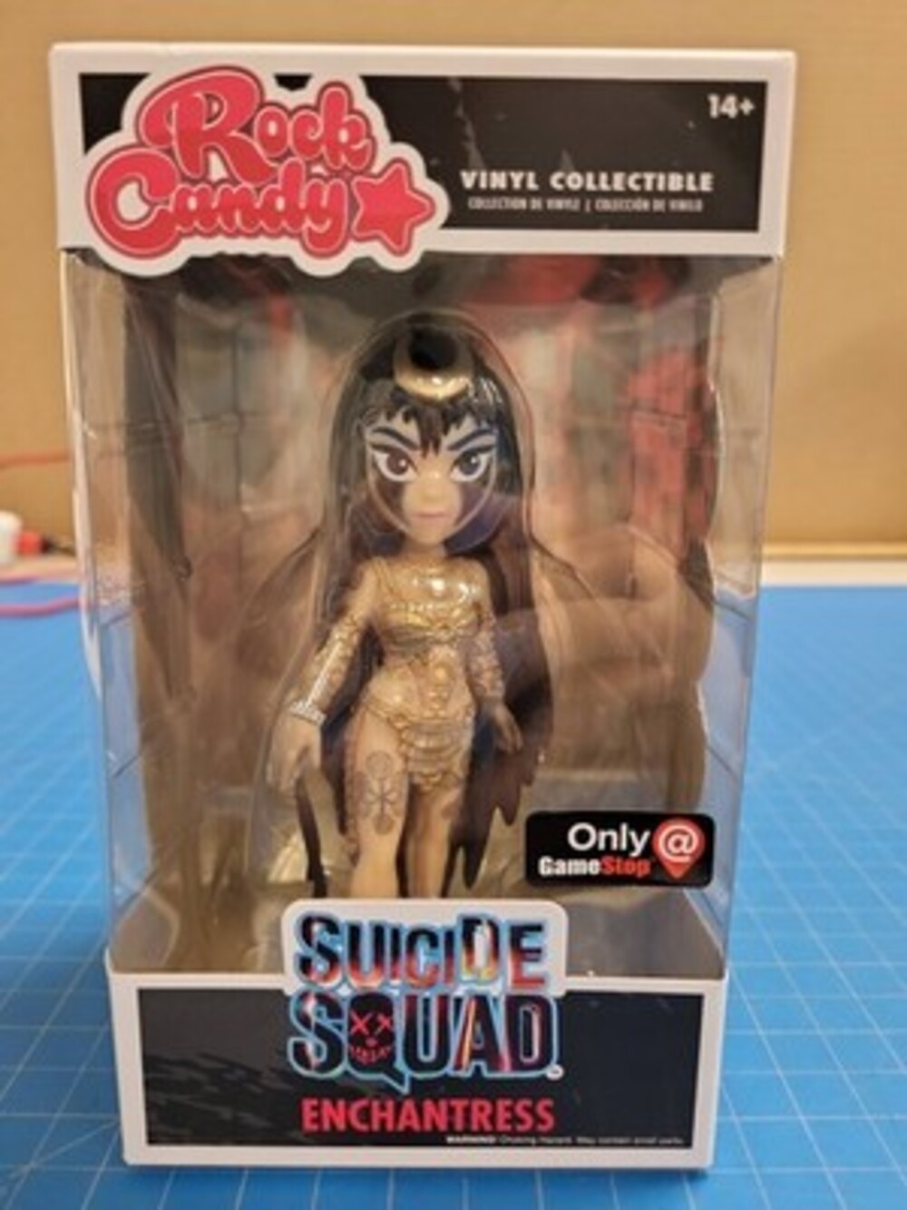 Rock Candy Suicide Squad Enchantress Vinyl Figure GameStop Exclusive Collectible